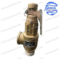 Säkerhetsventil i brons med spak